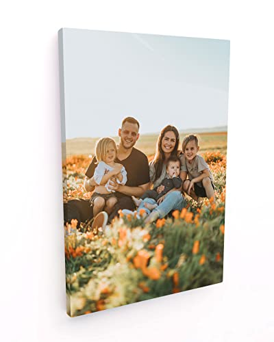 Panorama Cuadro Personalizado con Foto en Lienzo - 20 Tamaños Disponibles - 40x60 cm - Bastidor de Madera - Fabricado en España